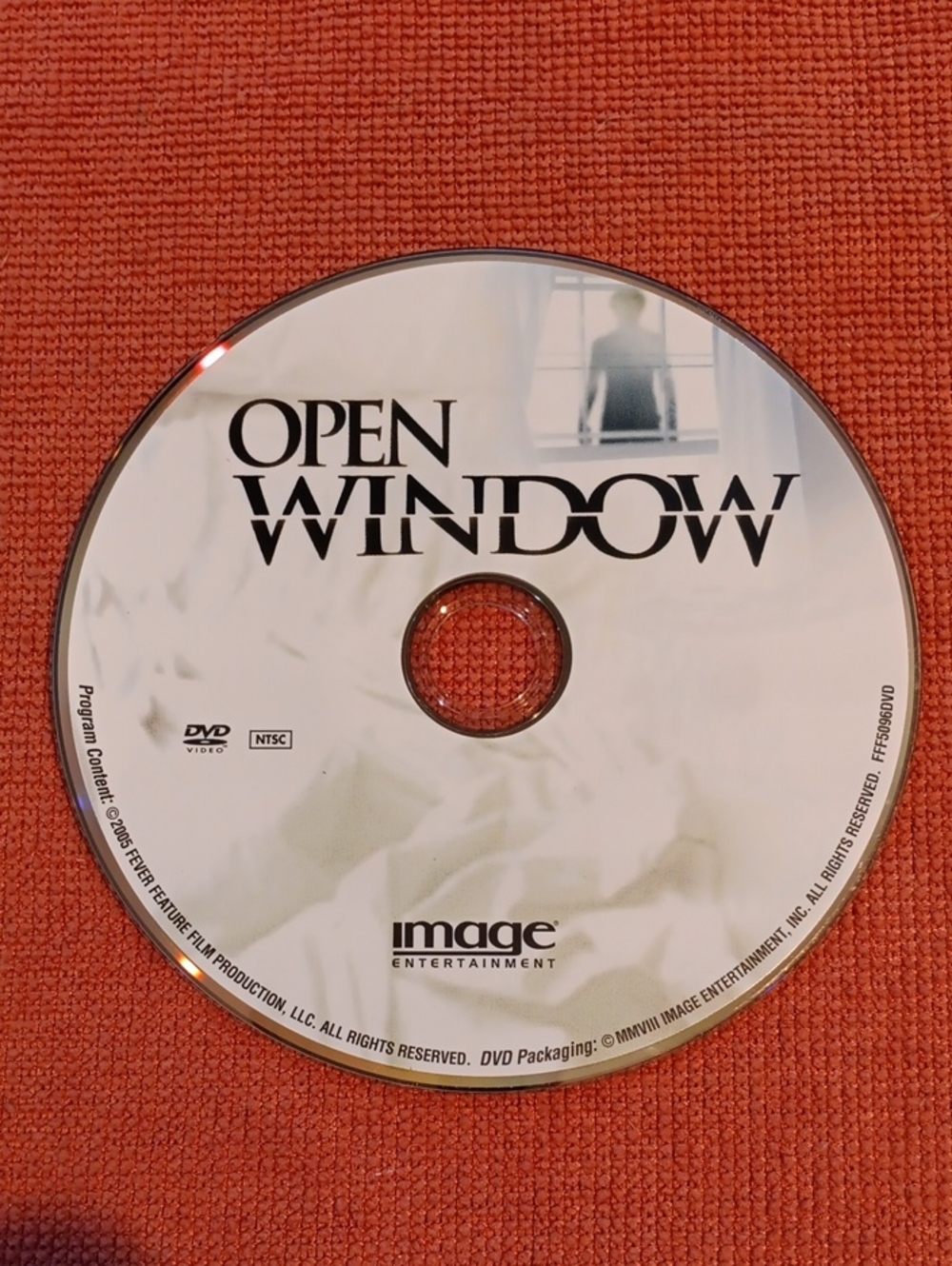 3/$12 Open Window DVD (2005) *NO CASE*